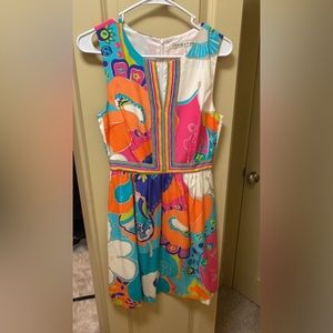 Trina Turk multi colored dress